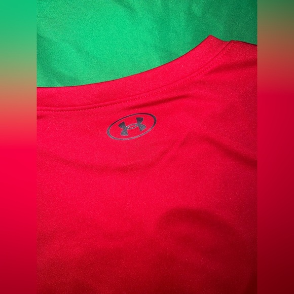 NWT Under Armour Heather Gray  and Red Long Sleeve Shirt Bundle size 6 - Picture 13 of 13